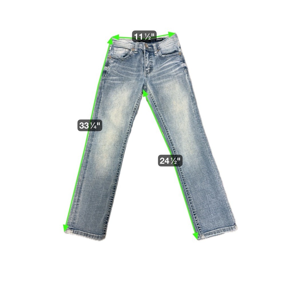 BKE Slim Fit Light Blue Jeans - Picture 9 of 12